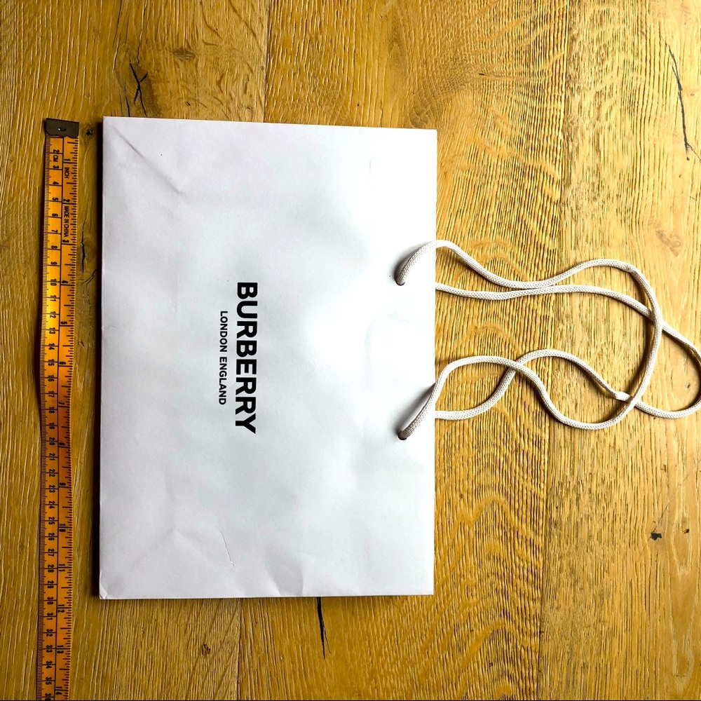 Burberry paper bag price firm!